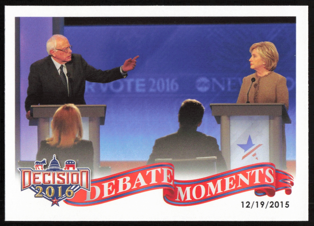 2016 Leaf Decision 12/19/2015 Debate Moments #75 (Front)