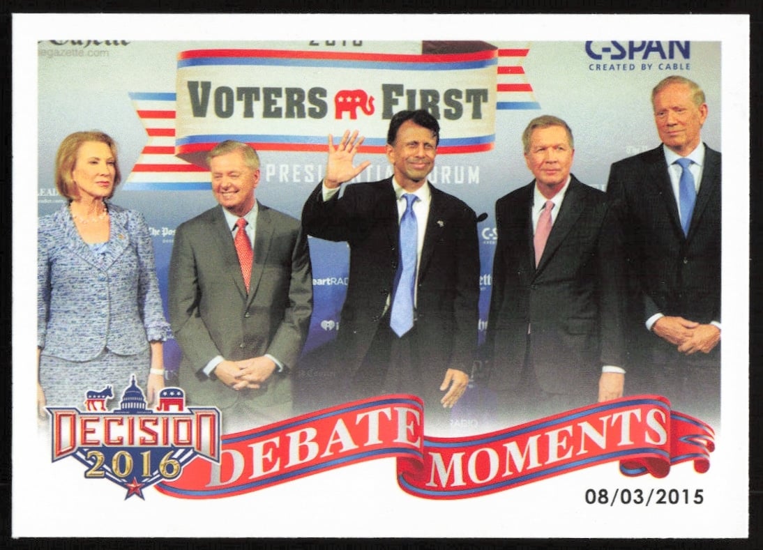 2016 Leaf Decision 8/3/2015 Debate Moments #65 (Front)