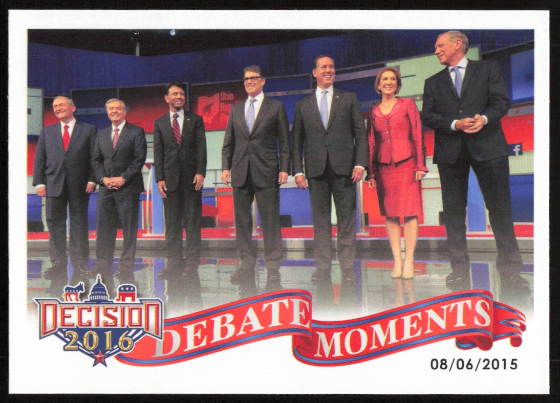2016 Leaf Decision 8/6/2015 Debate Moments #66 (Front)