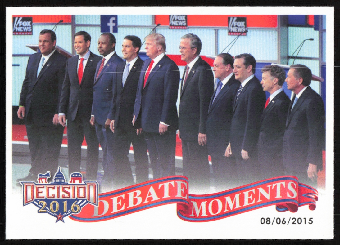 2016 Leaf Decision 8/6/2015 Debate Moments #67 (Front)