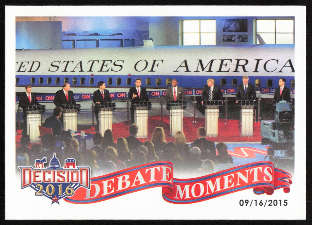 2016 Leaf Decision 9/16/2015 Debate Moments #68 (Front)
