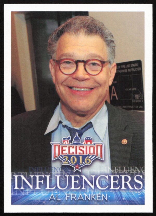 2016 Leaf Decision Al Franken Influencers #25 (Front)