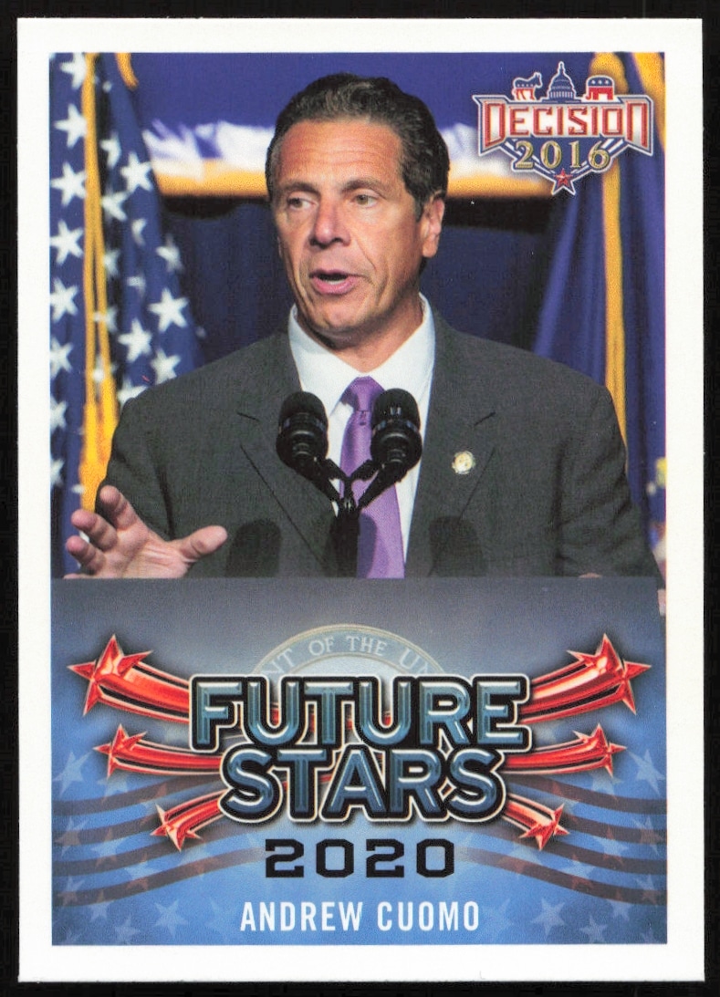 2016 Leaf Decision Andrew Cuomo Future Stars #98 (Front)