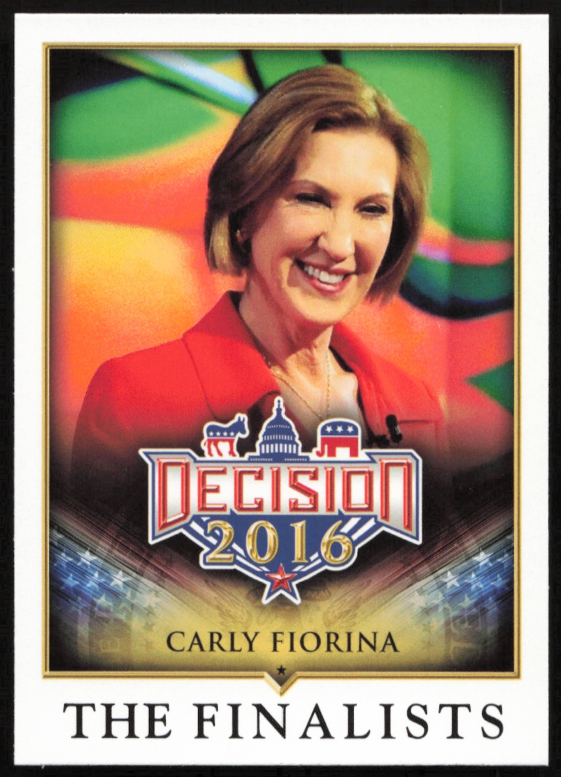 2016 Leaf Decision Carly Fiorina The Finalists #79 (Front)