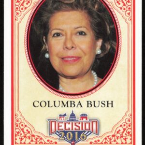 2016 Leaf Decision Columba Bush The Spouses #53 (Front)