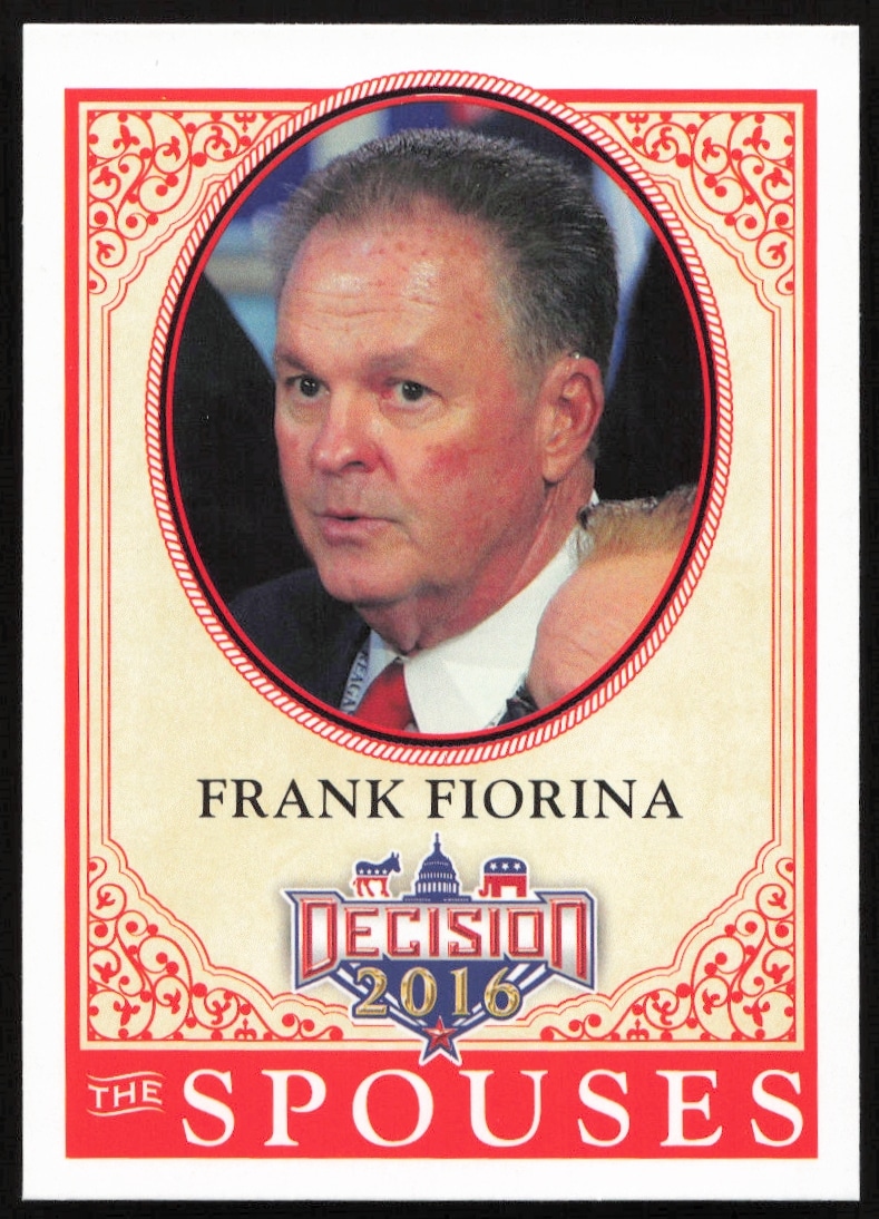 2016 Leaf Decision Frank Fiorina The Spouses #51 (Front)