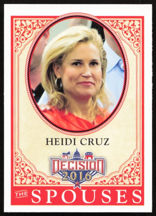 2016 Leaf Decision Heidi Cruz The Spouses #54 (Front)