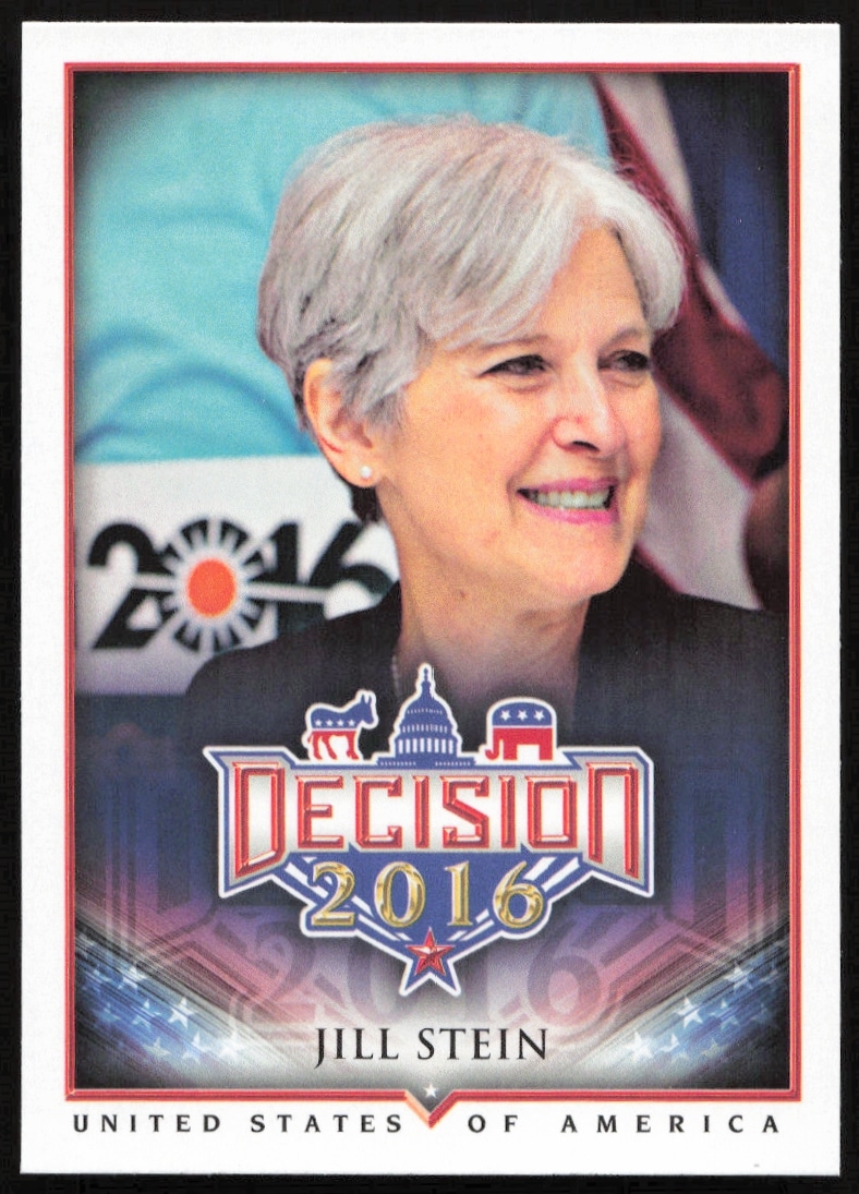 2016 Leaf Decision Jill Stein #10 (Front)