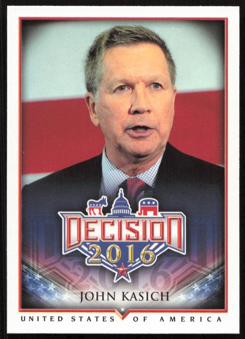 2016 Leaf Decision John Kasich #13 (Front)