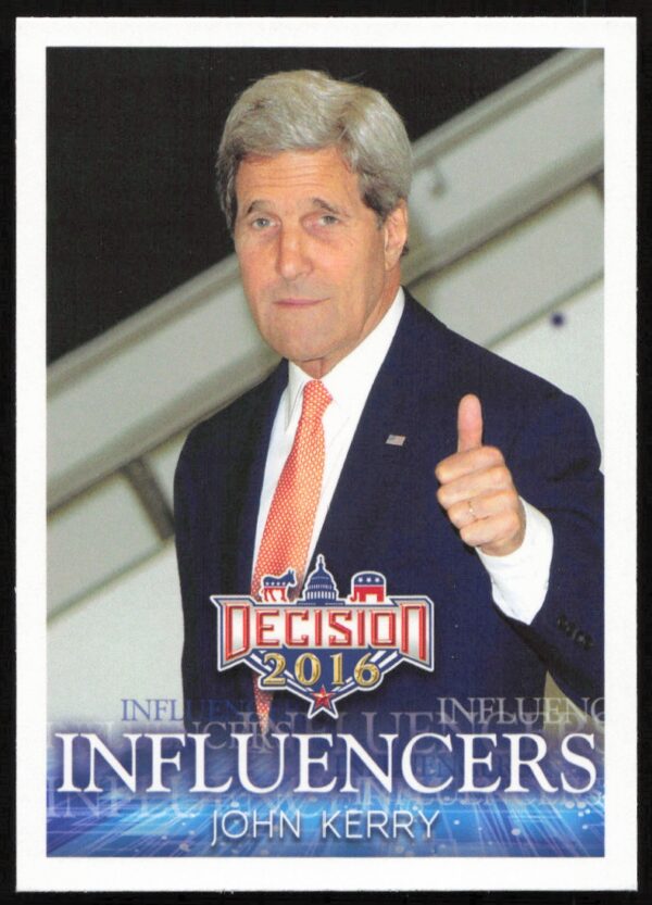 2016 Leaf Decision John Kerry Influencers #36 (Front)