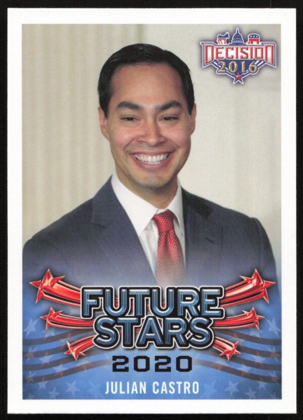 2016 Leaf Decision Julian Castro Future Stars #102 (Front)