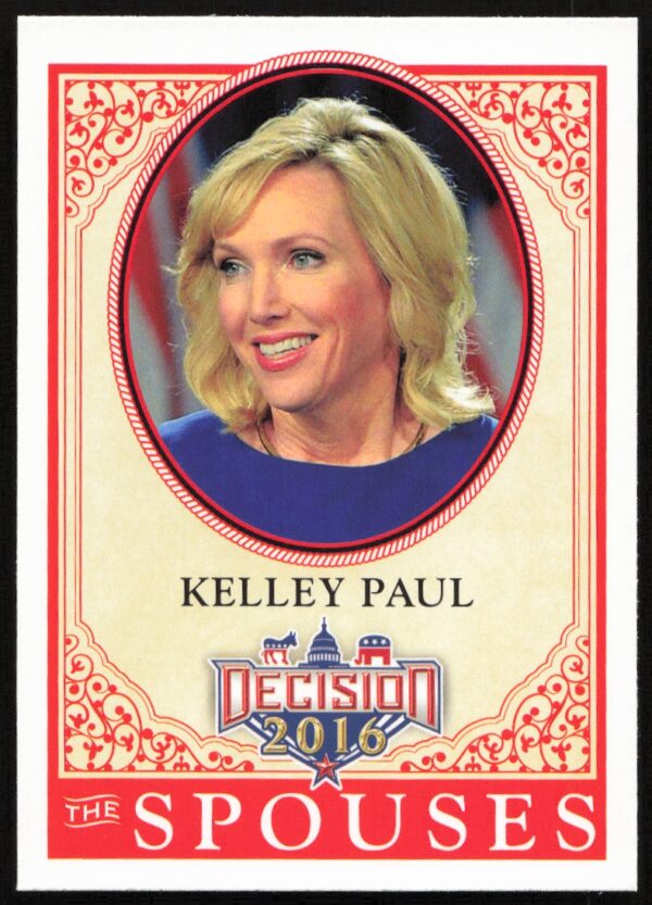 2016 Leaf Decision Kelley Paul The Spouses #60 (Front)