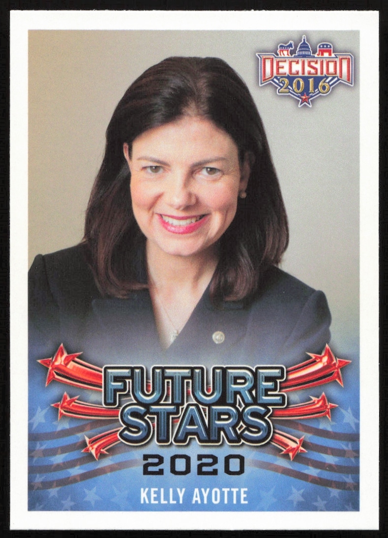 2016 Leaf Decision Kelly Ayotte Future Stars #103 (Front)