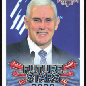 2016 Leaf Decision Mike Pence Future Stars #107 (Front)