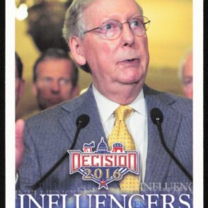 2016 Leaf Decision Mitch McConnell Influencers #41 (Front)