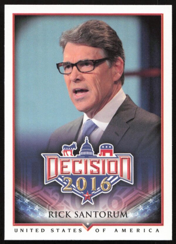 2016 Leaf Decision Rick Perry #21 (Front)
