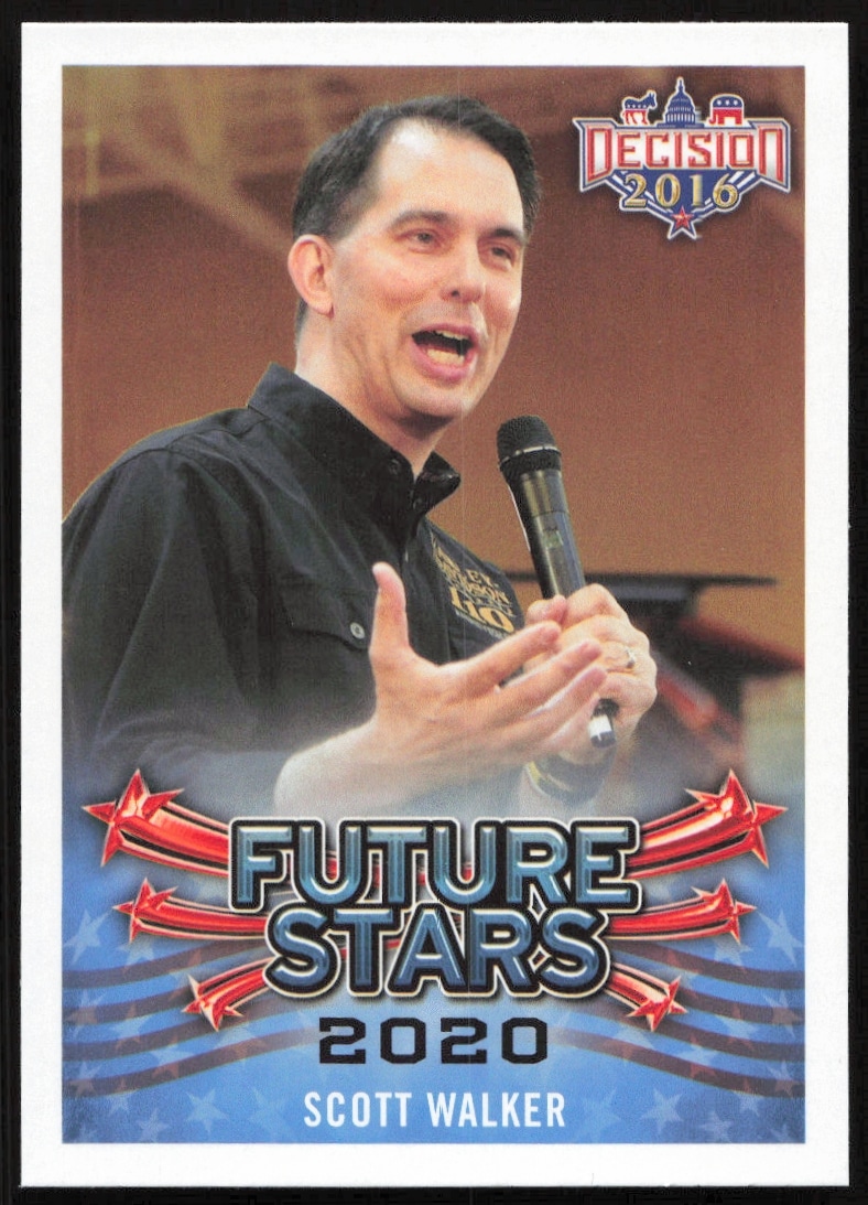 2016 Leaf Decision Scott Walker Future Stars #109 (Front)