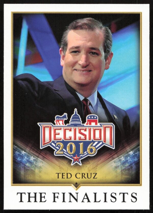 2016 Leaf Decision Ted Cruz The Finalists #90 (Front)