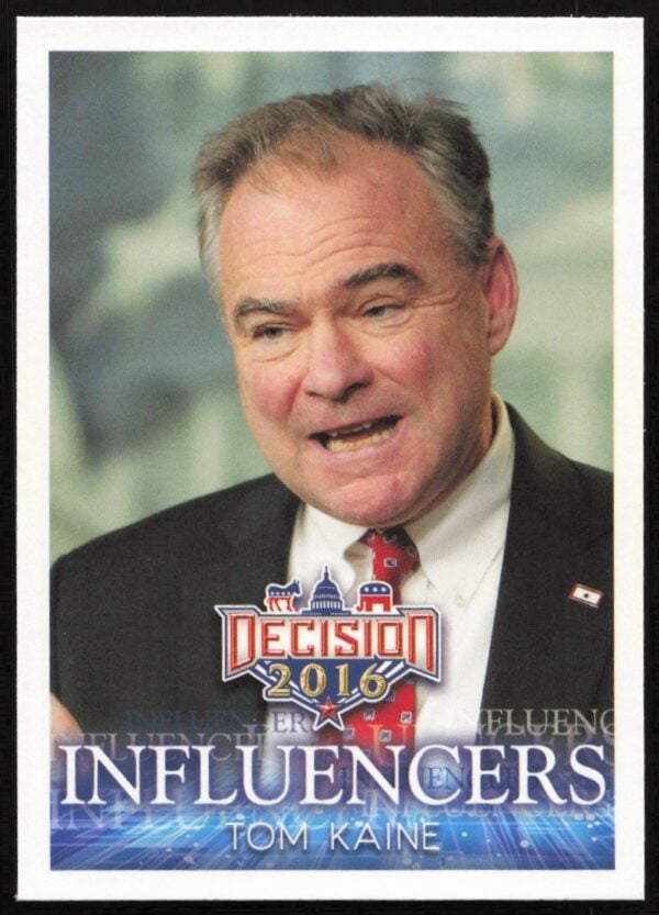 2016 Leaf Decision Tom Kaine Influencers #50 (Front)