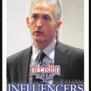 2016 Leaf Decision Trey Gowdy Influencers #27 (Front)