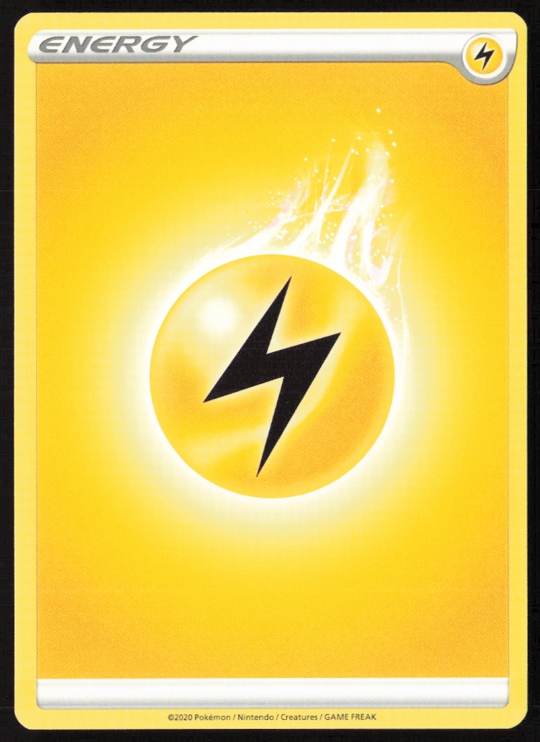 2020 Pokémon Sword & Shield Lightning Energy (Front)