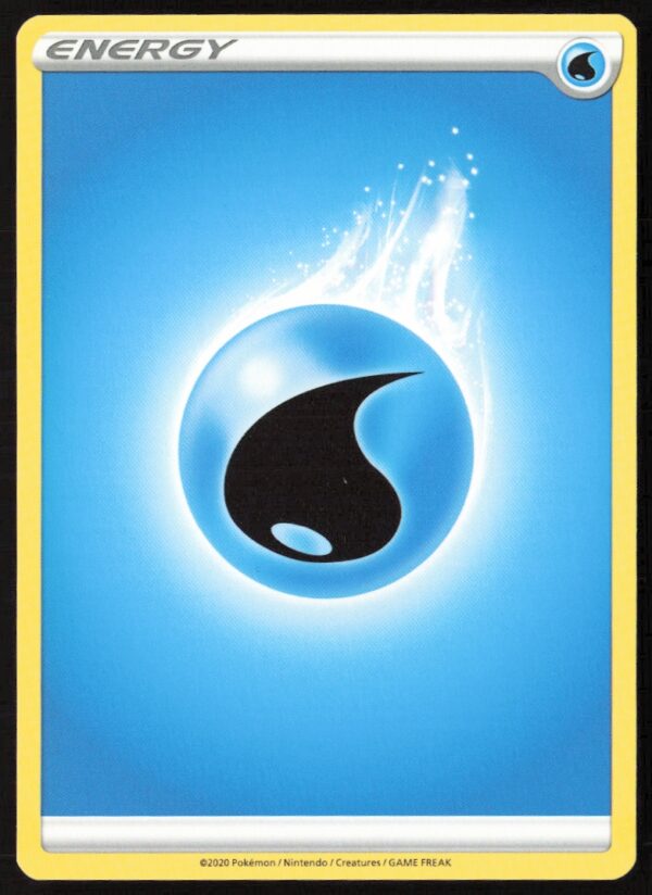 2020 Pokémon Sword & Shield Water Energy (Front)