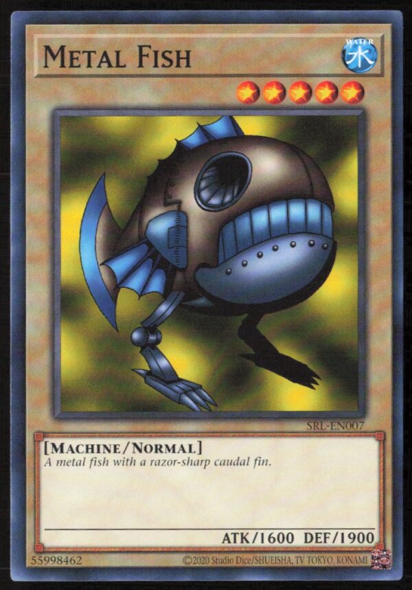 2020 Yu-Gi-Oh! Spell Ruler (25th Anniversary Edition) Metal Fish #SRL-EN007 (Front)