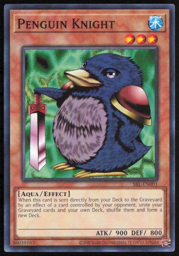 2020 Yu-Gi-Oh! Spell Ruler (25th Anniversary Edition) Penguin Knight #SRL-EN001 (Front)