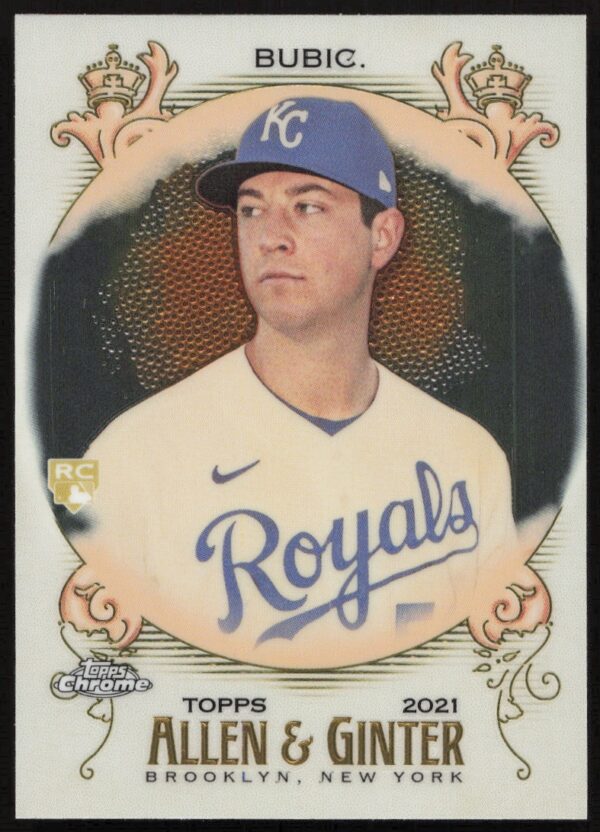 2021 Topps Allen & Ginter Chrome Kris Bubic #135 (Front)