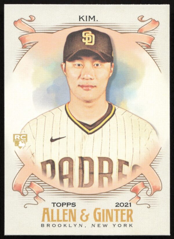 2021 Topps Allen & Ginter Ha-Seong Kim #176 (Front)