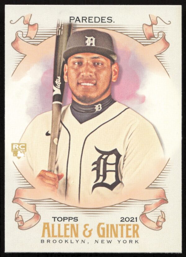 2021 Topps Allen & Ginter Isaac Paredes #254 (Front)