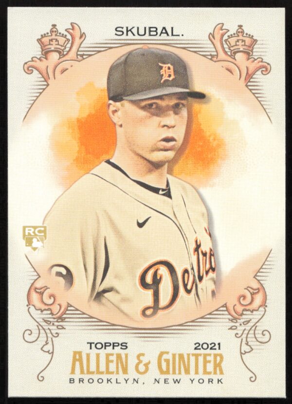 2021 Topps Allen & Ginter Tarik Skubal #245 (Front)