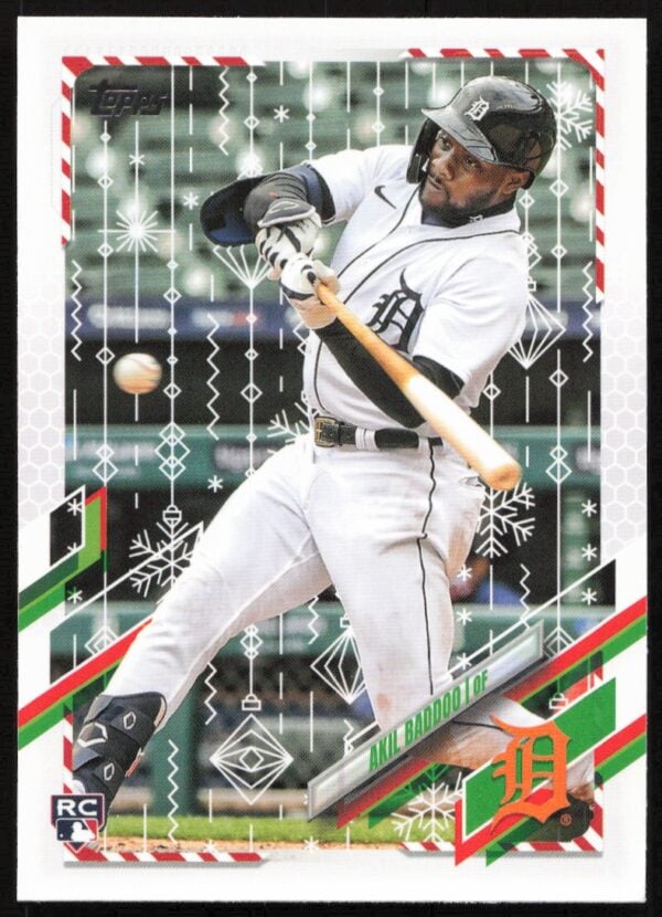 2021 Topps Holiday Akil Baddoo #HW101 (Front)