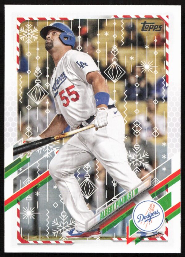 2021 Topps Holiday Albert Pujols #HW176 (Front)