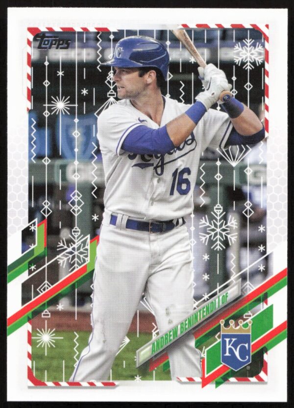 2021 Topps Holiday Andrew Benintendi #HW138 (Front)