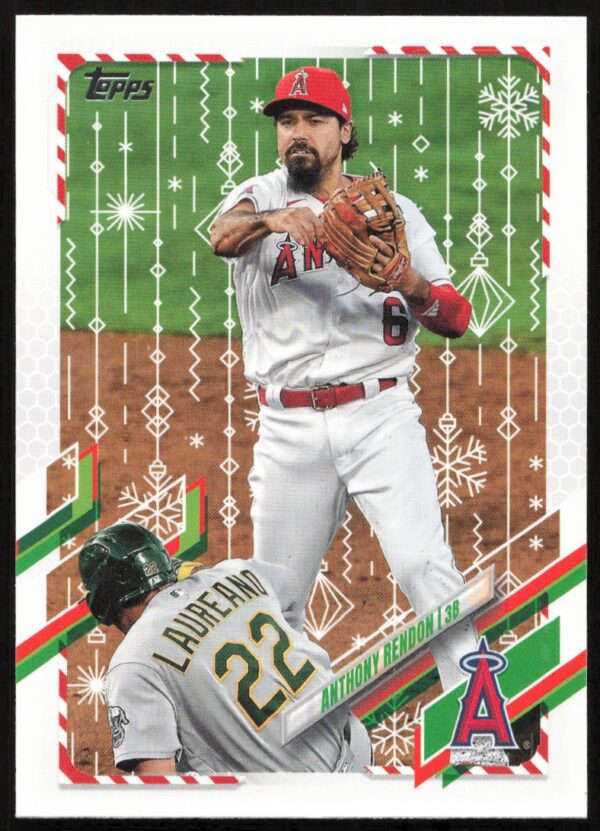 2021 Topps Holiday Anthony Rendon #HW197 (Front)