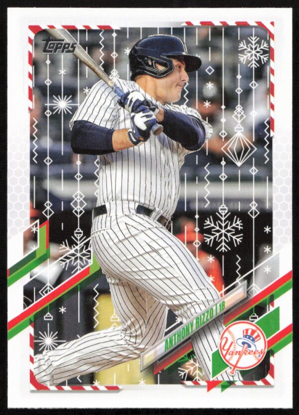 2021 Topps Holiday Anthony Rizzo #HW124 (Front)