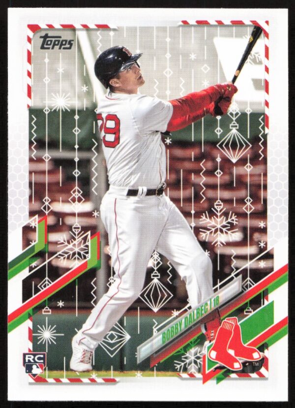 2021 Topps Holiday Bobby Dalbec #HW79 (Front)