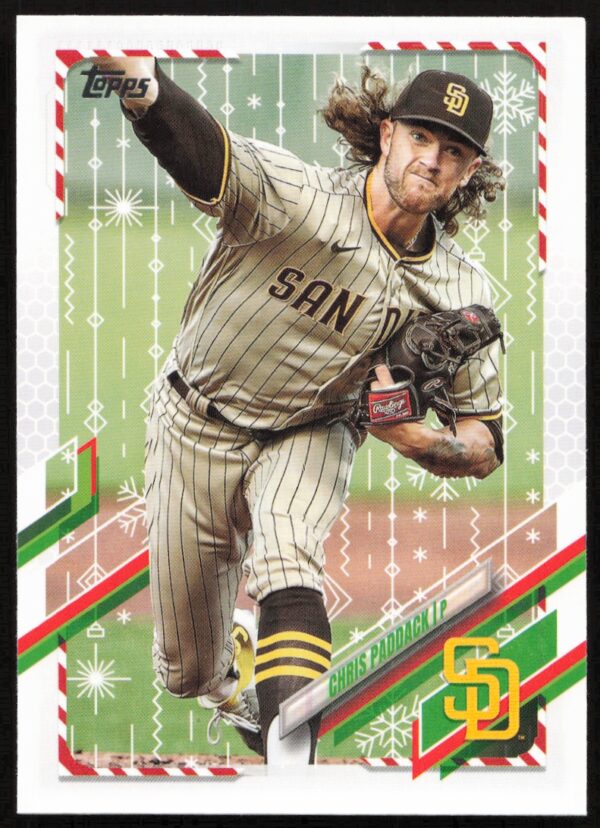 2021 Topps Holiday Chris Paddack #HW41 (Front)