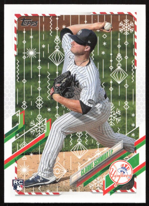 2021 Topps Holiday Clarke Schmidt #HW59 (Front)