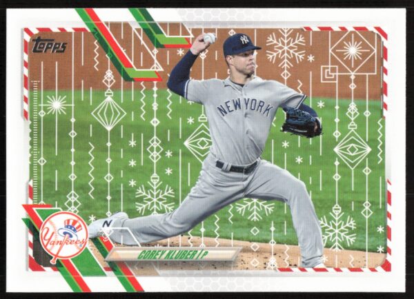 2021 Topps Holiday Corey Kluber #HW46 (Front)