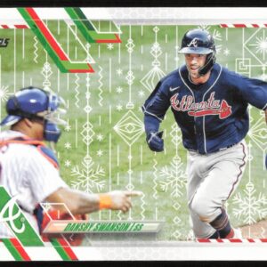 2021 Topps Holiday Dansby Swanson #HW178 (Front)