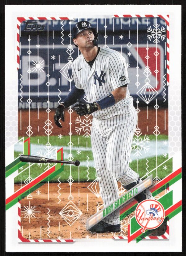 2021 Topps Holiday Gary Sanchez #HW45 (Front)