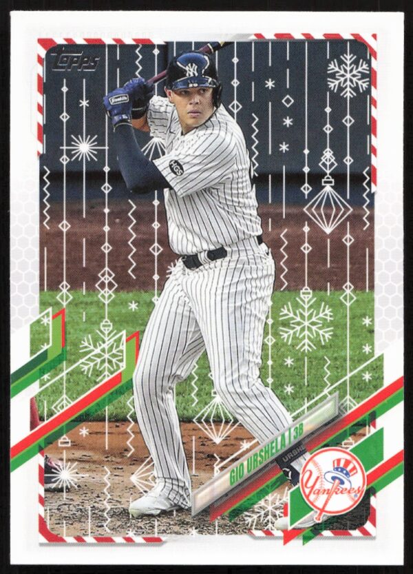 2021 Topps Holiday Gio Urshela #HW134 (Front)