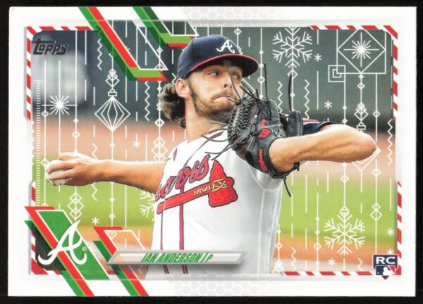 2021 Topps Holiday Ian Anderson #HW68 (Front)