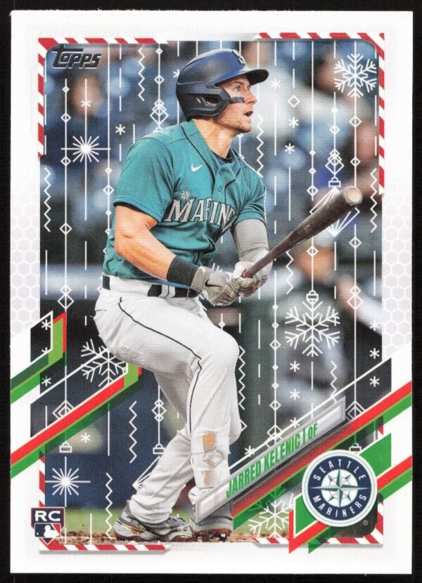 2021 Topps Holiday Jarred Kelenic #HW86 (Front)