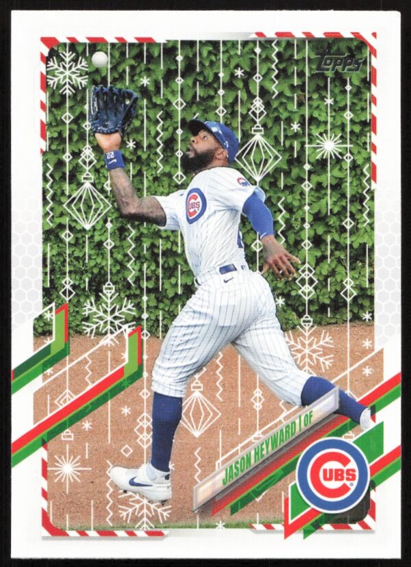 2021 Topps Holiday Jason Heyward #HW75 (Front)