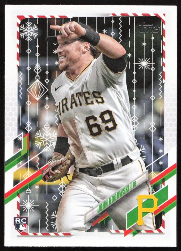 2021 Topps Holiday John Nogowski #HW103 (Front)