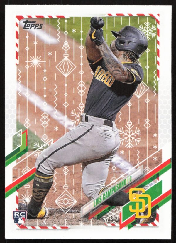 2021 Topps Holiday Luis Campusano #HW149 (Front)