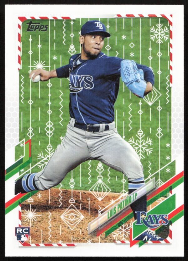 2021 Topps Holiday Luis Patino #HW163 (Front)